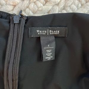 White House Black market cocktail dress with tummy slimming panel